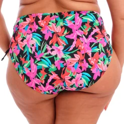 Bas De Maillot De Bain Culotte Haute Lacets