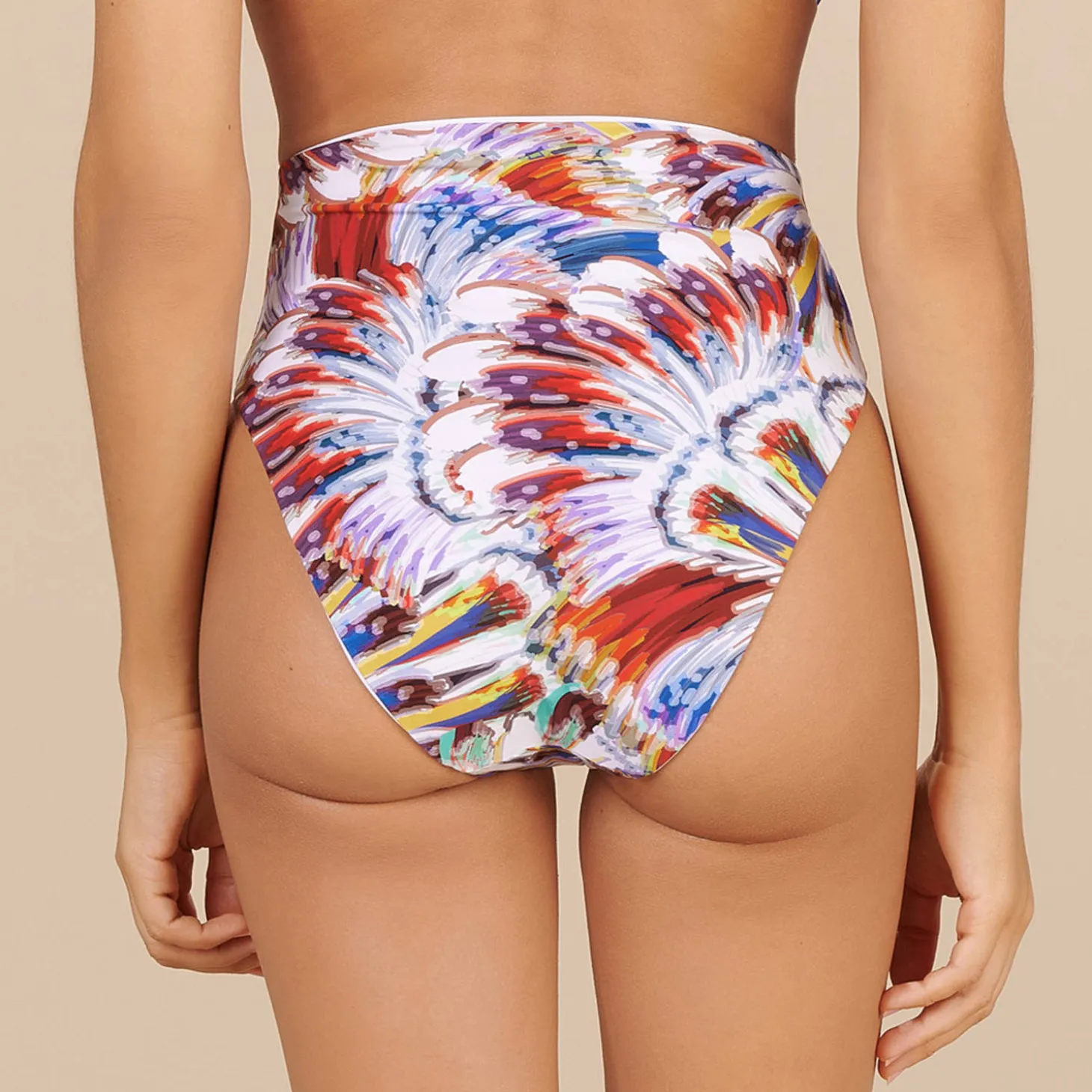 Bas De Maillot De Bain Culotte Haute Reversible Toby