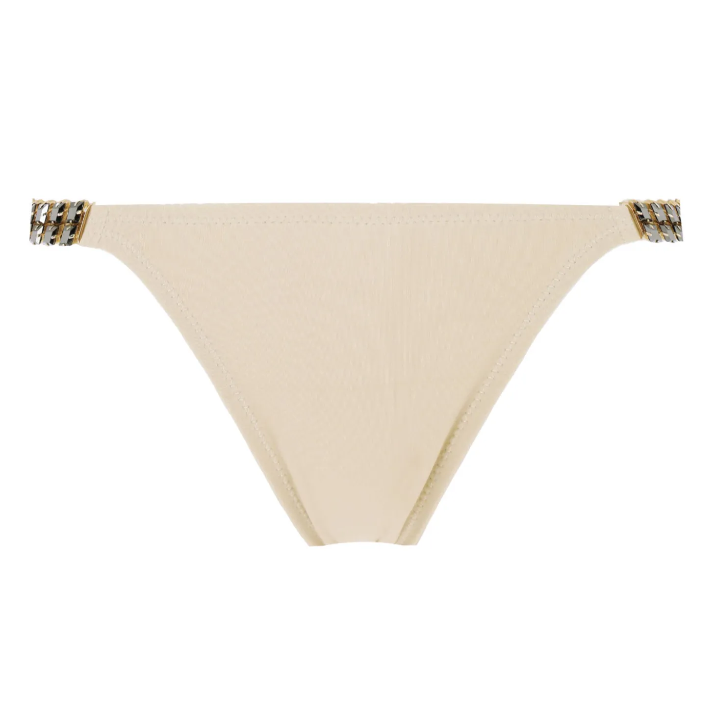 Bas De Maillot De Bain Culotte Echancree Bijoux Satine