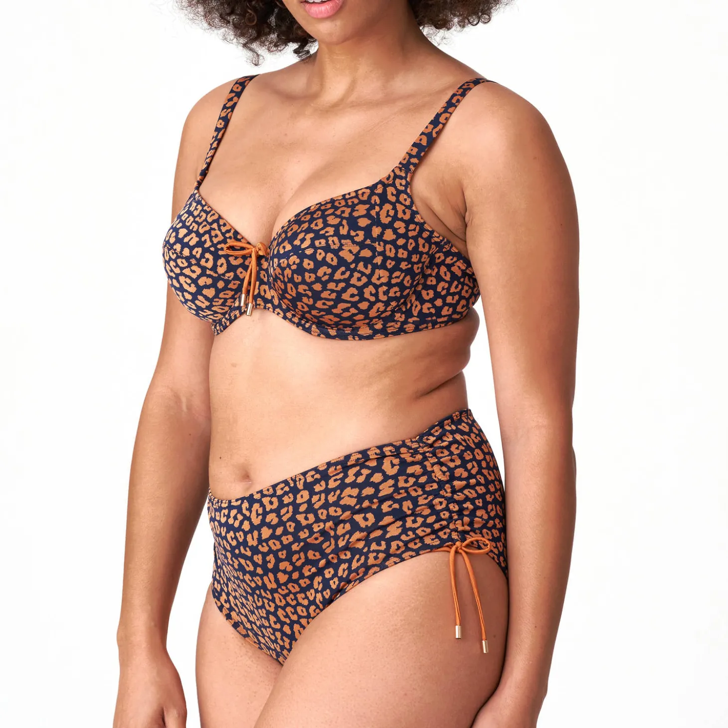 Bas De Maillot De Bain Culotte Haute Ajustable