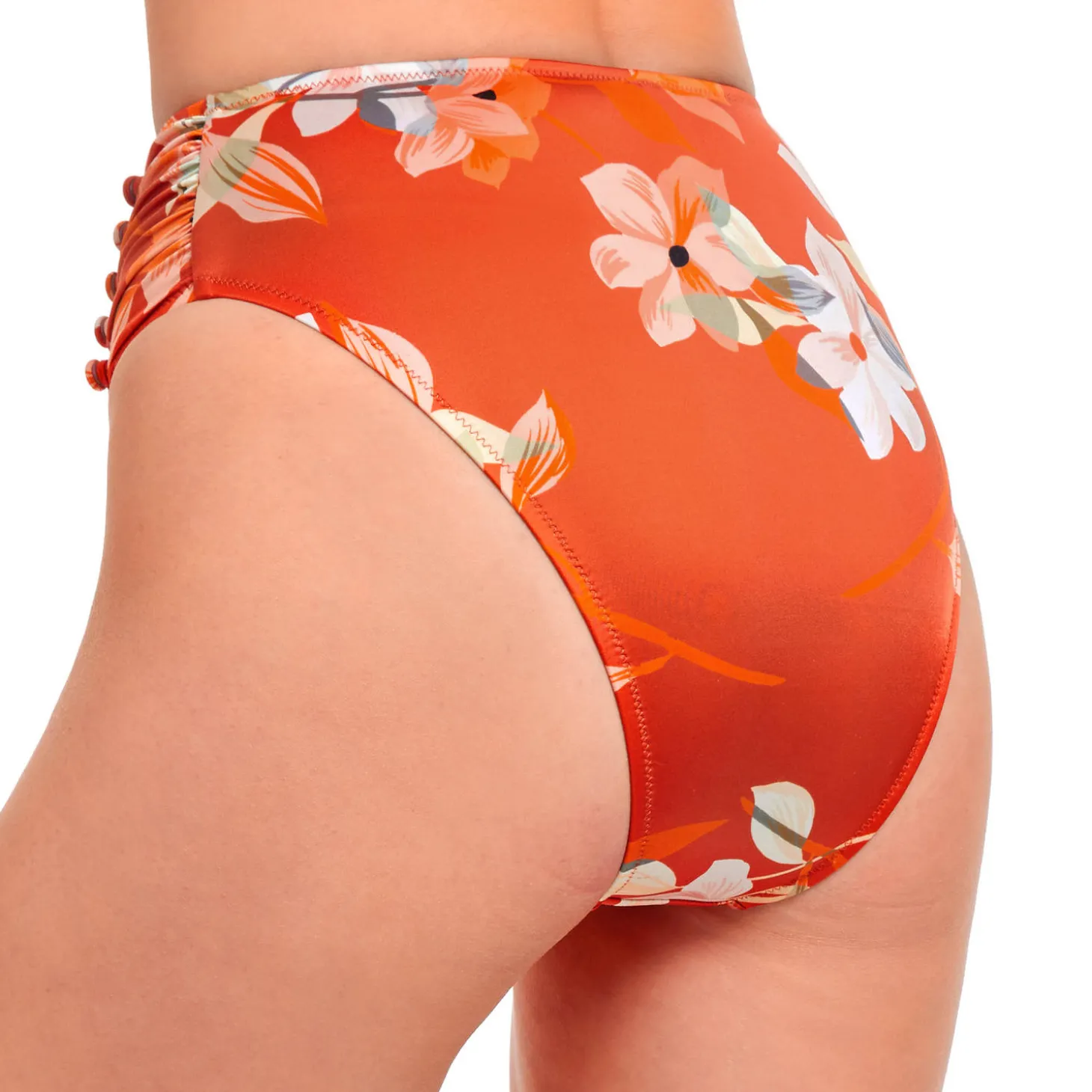 Bas De Maillot De Bain Culotte Haute Echancree