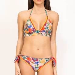 Bas De Maillot De Bain Culotte Lacets Reversible