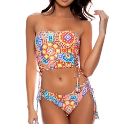 Bas De Maillot De Bain Slip Lacets