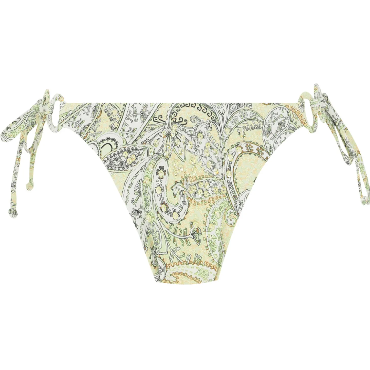 Bas De Maillot De Bain Slip Ficelles Cassis