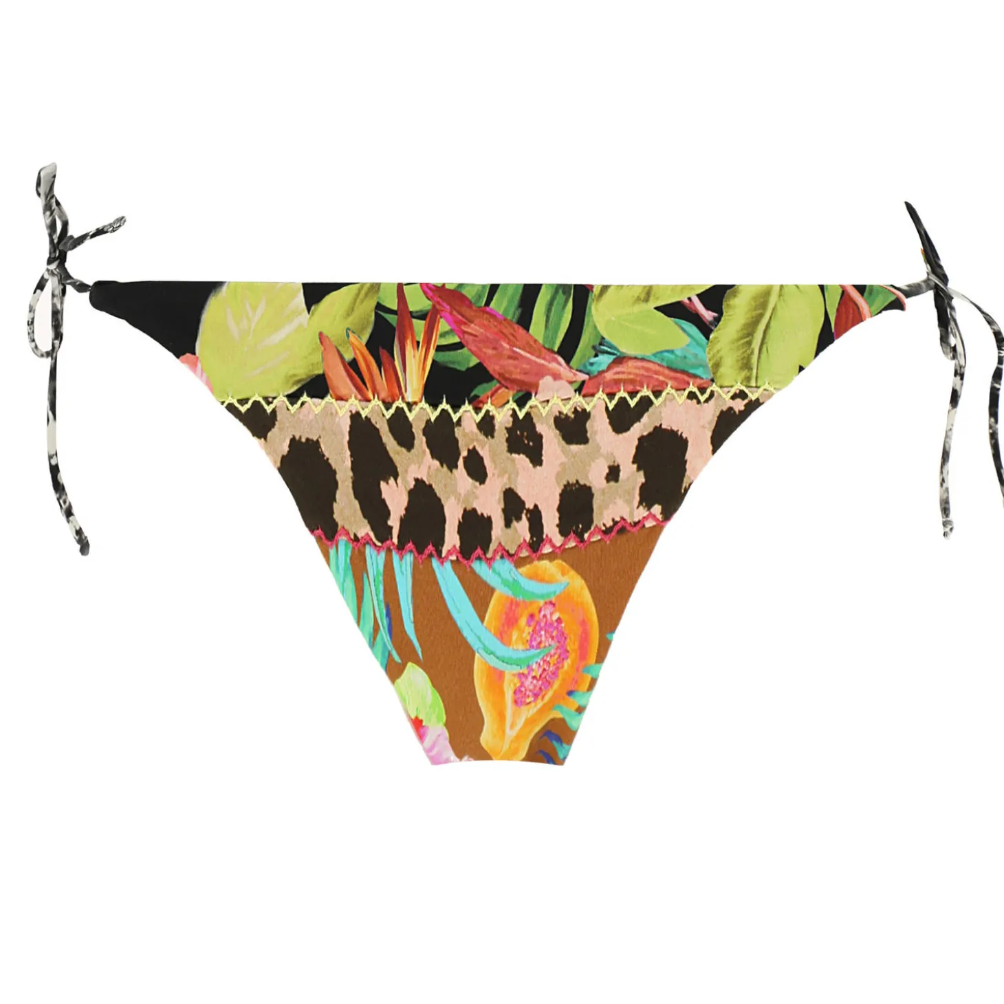 Bas De Maillot De Bain Slip Ficelles Echancre Nuna
