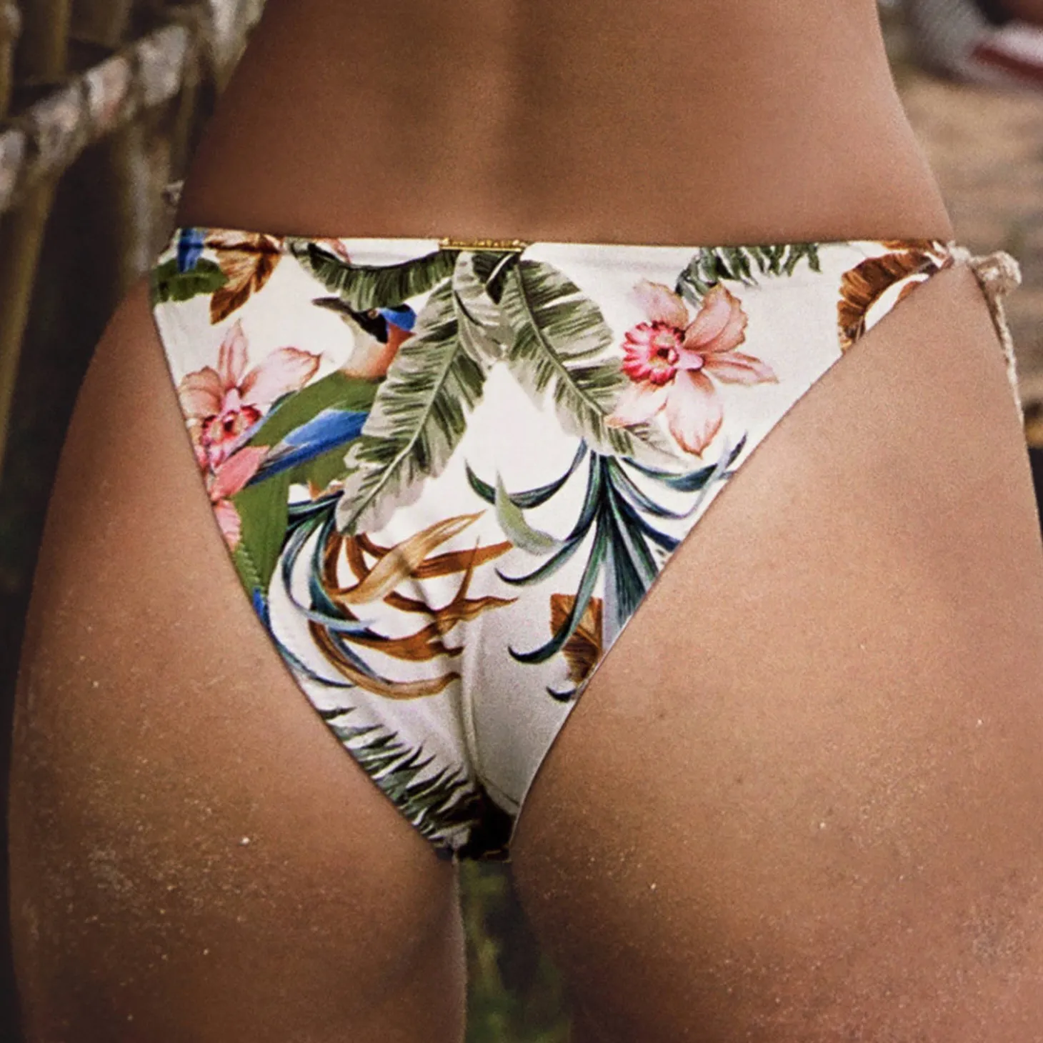 Bas De Maillot De Bain Slip Bresilien Ficelles