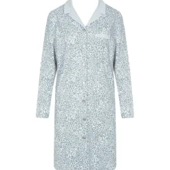 Chemise De Nuit Boutonnee En Coton