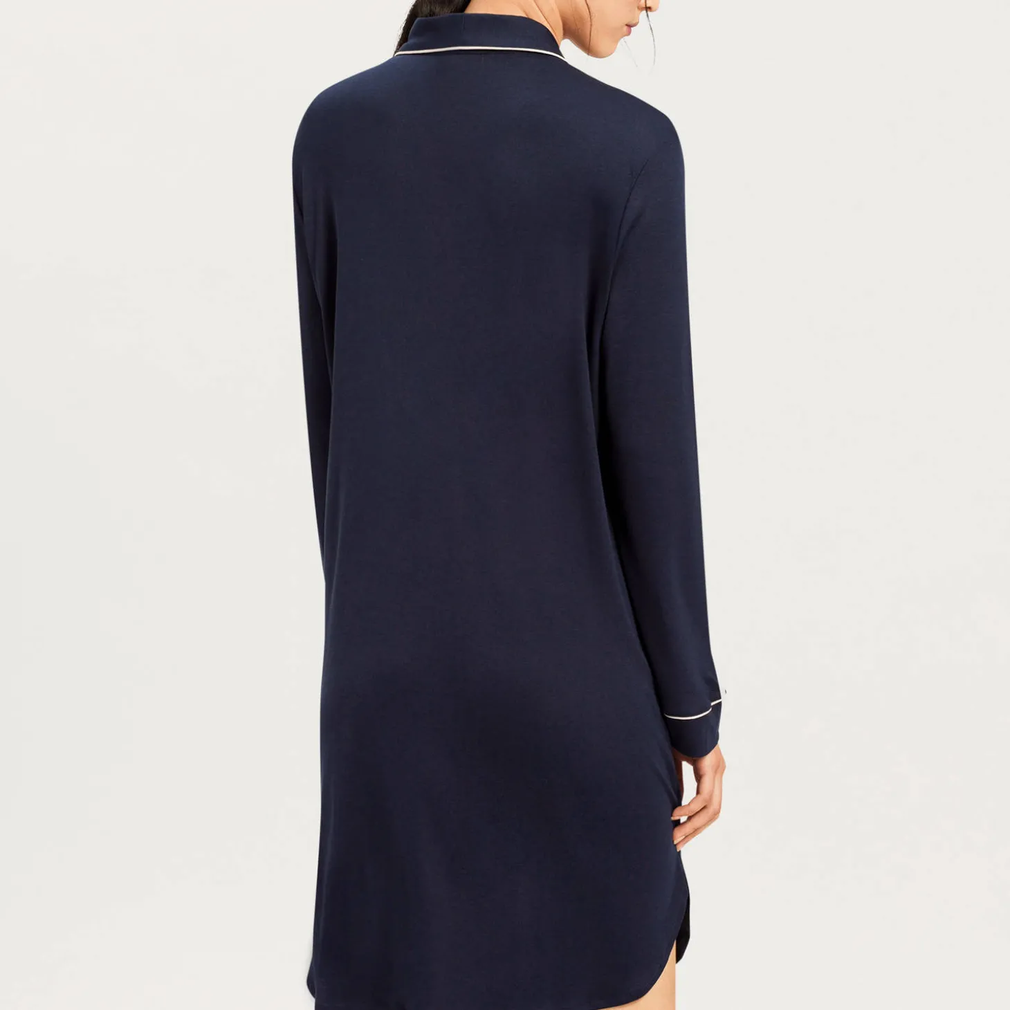 Chemise De Nuit Col Chemise