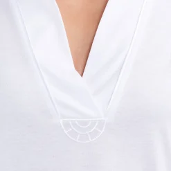Chemise De Nuit Col V En Coton