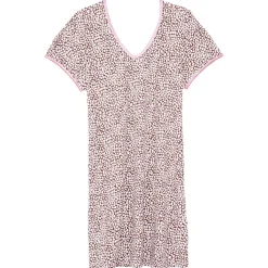 Chemise De Nuit Courte En Coton