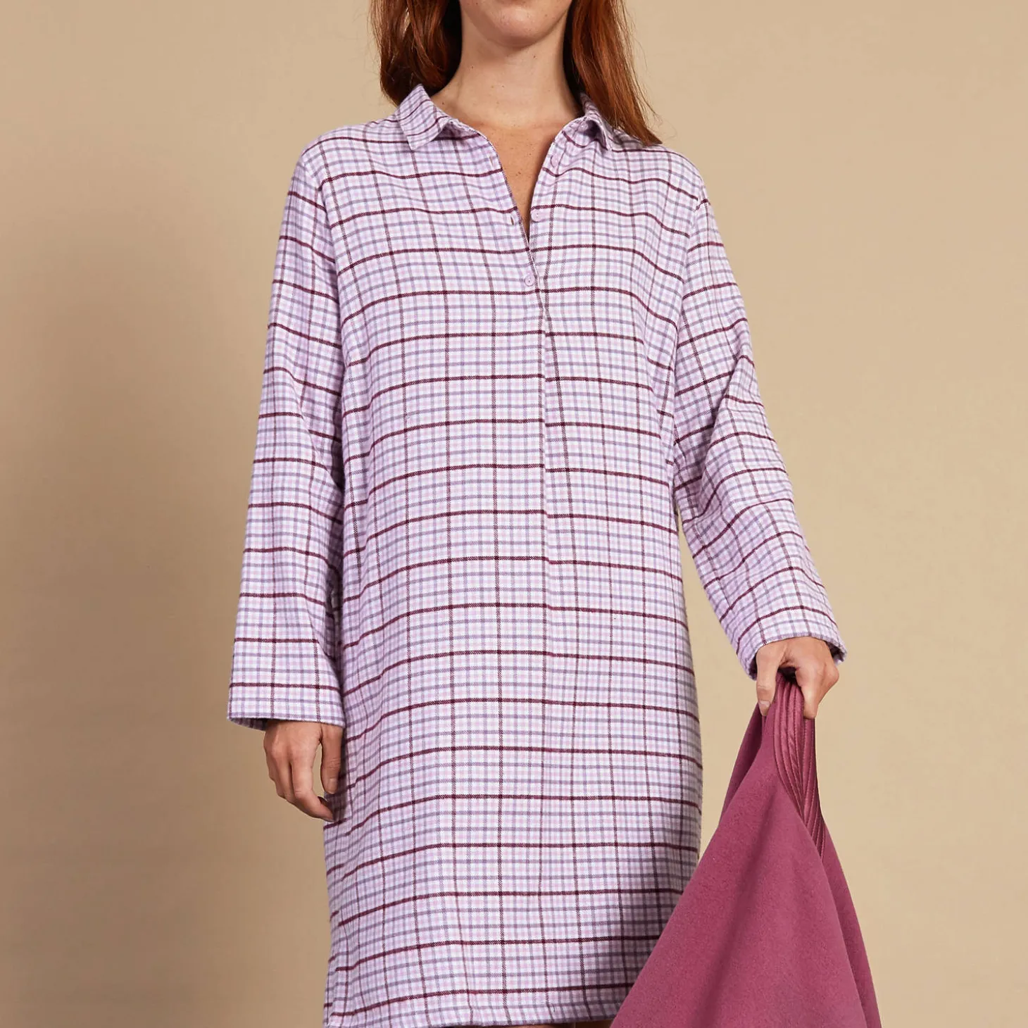 Chemise De Nuit En Coton