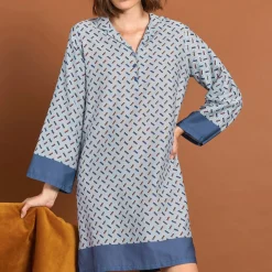 Chemise De Nuit En Coton