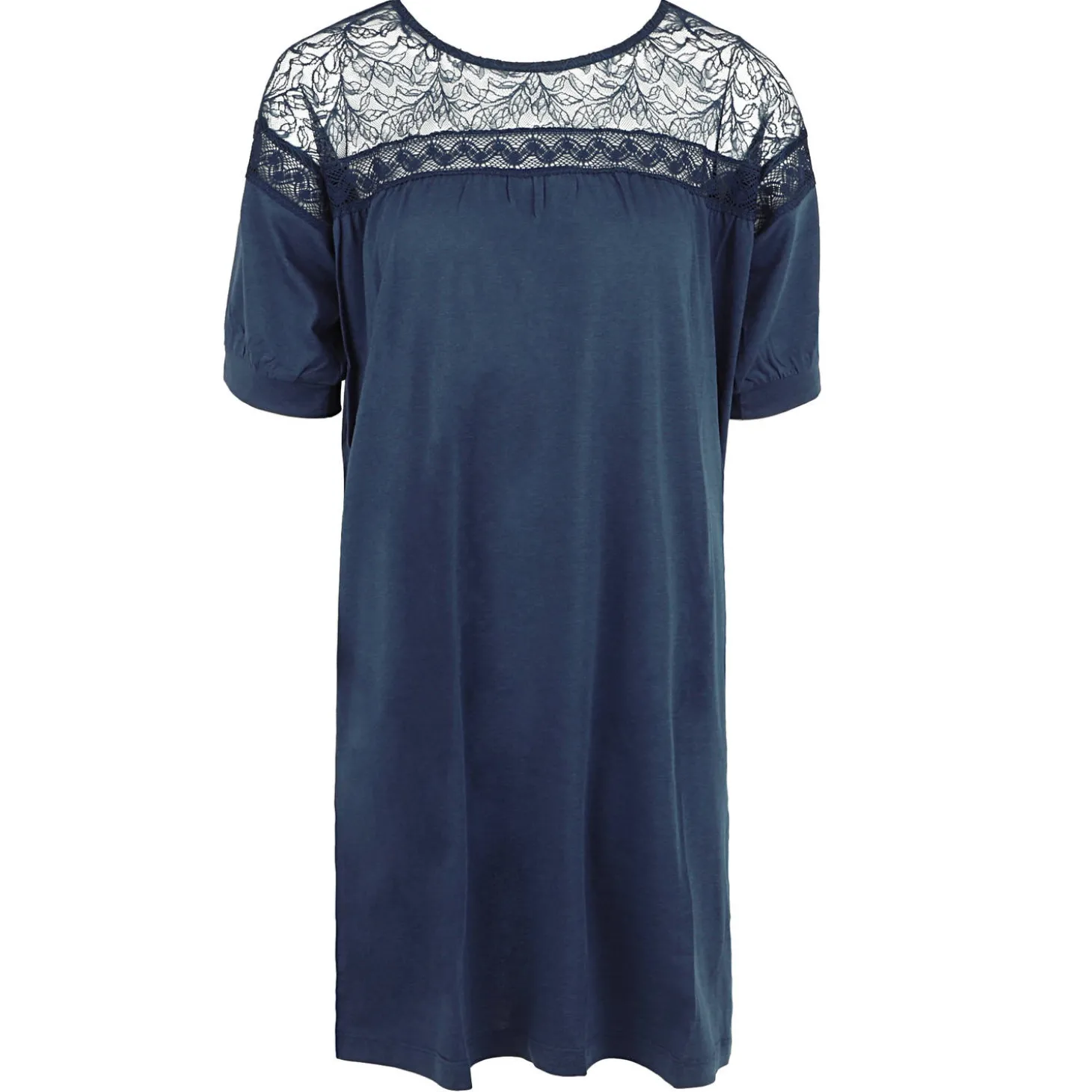 Chemise De Nuit Manches Courtes