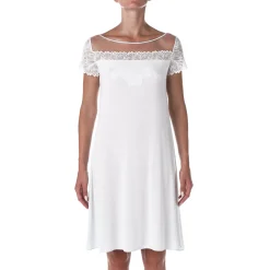 Chemise De Nuit Manches Courtes