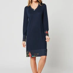 Chemise De Nuit Manches Longues