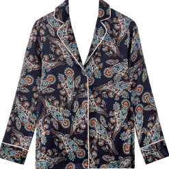 Chemise De Pyjama En Soie