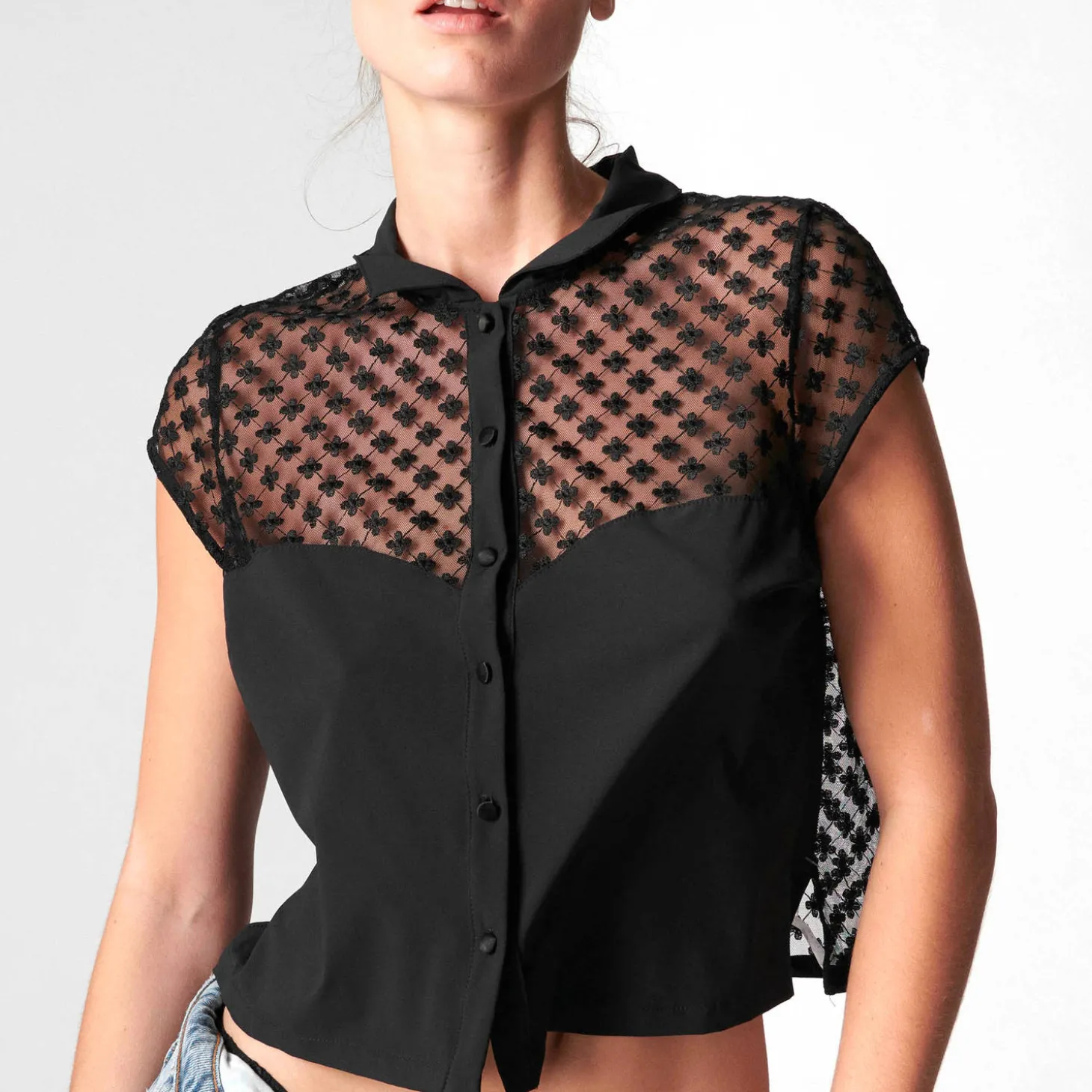Chemise Manches Courtes Simone By Sp