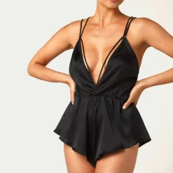 Combishort En Soie