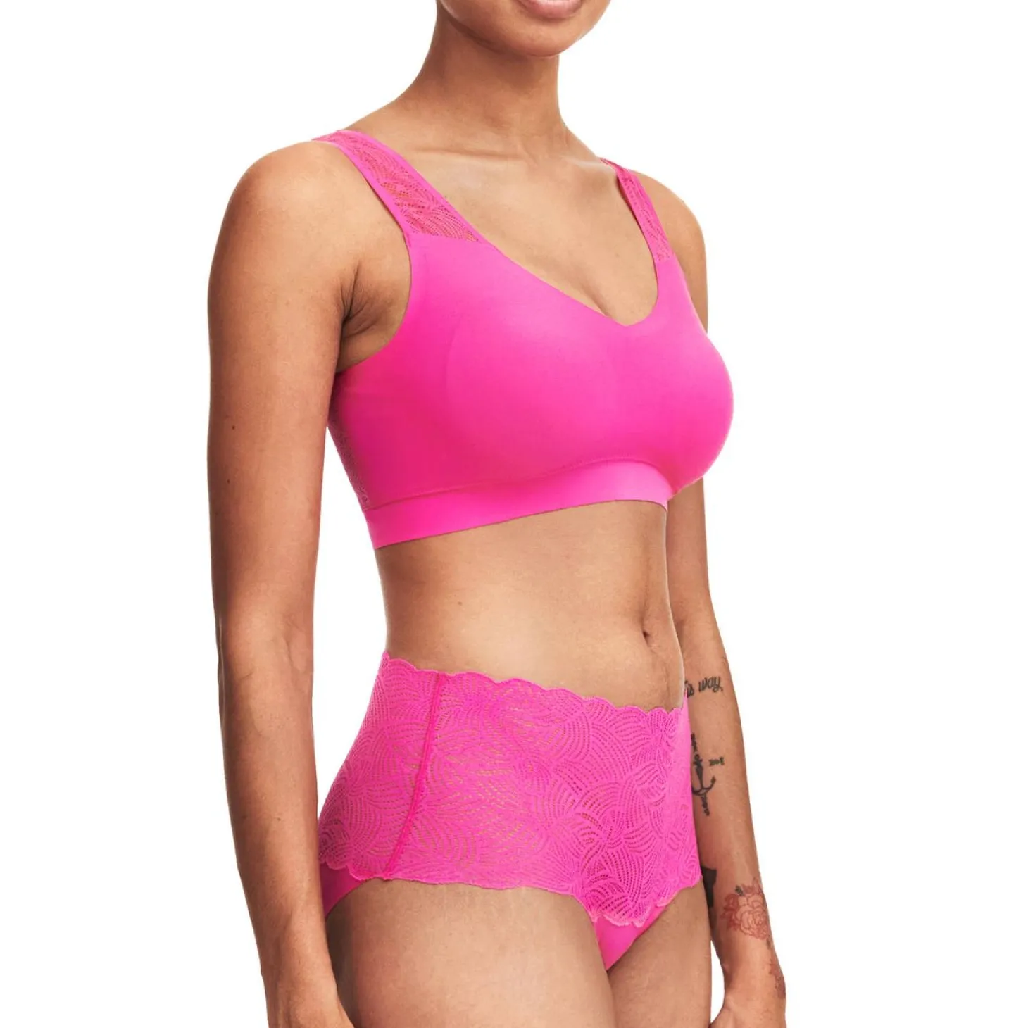 Culotte Haute Dentelle Invisible