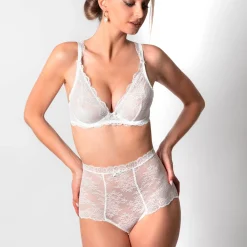 Culotte Haute En Dentelle