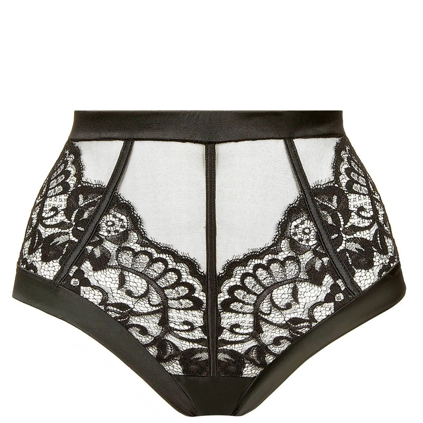 Culotte Haute En Dentelle