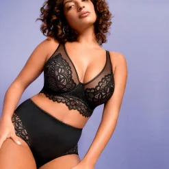 Culotte Haute En Dentelle