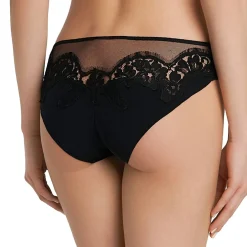 Culotte Haute En Dentelle Et Soie
