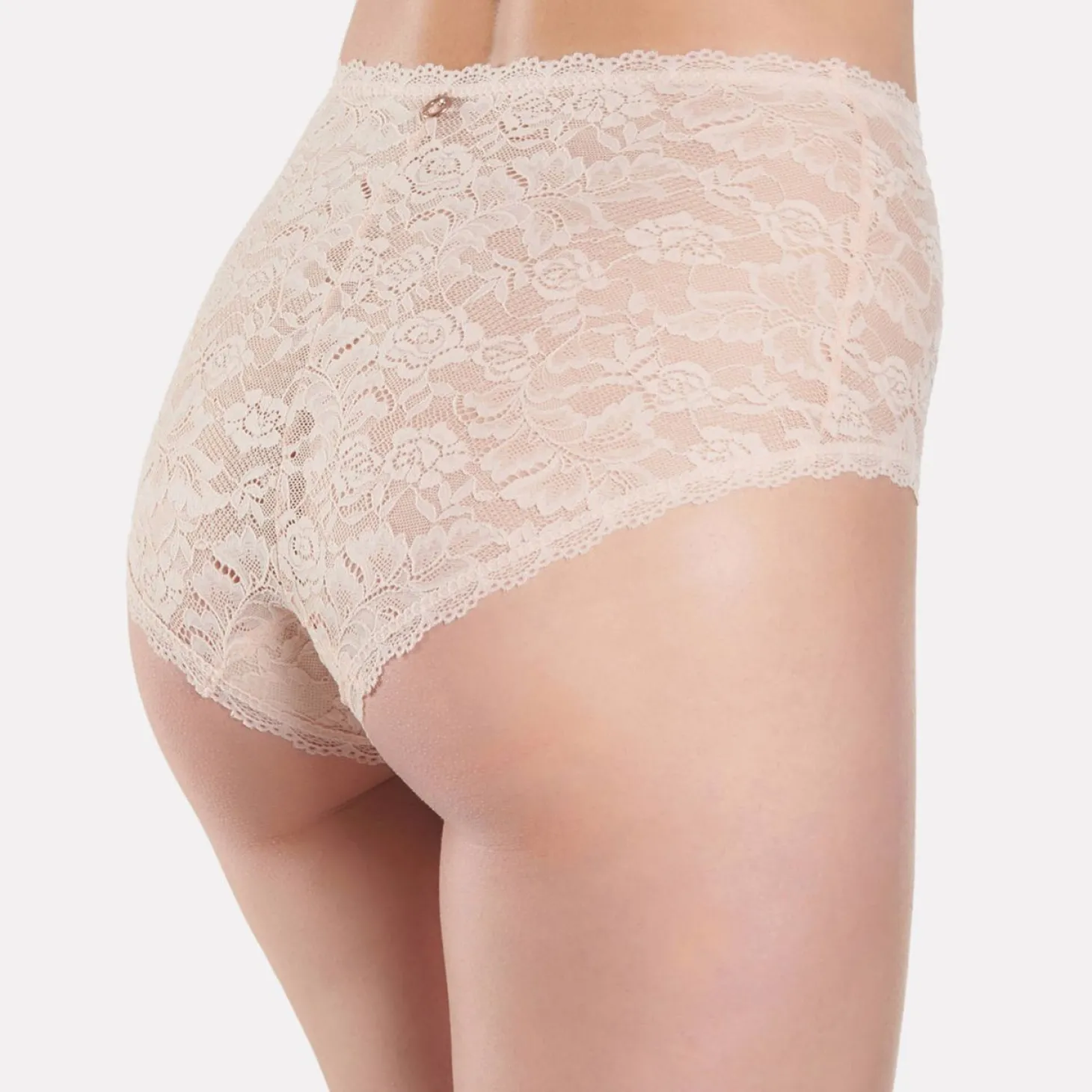 Culotte Haute En Dentelle