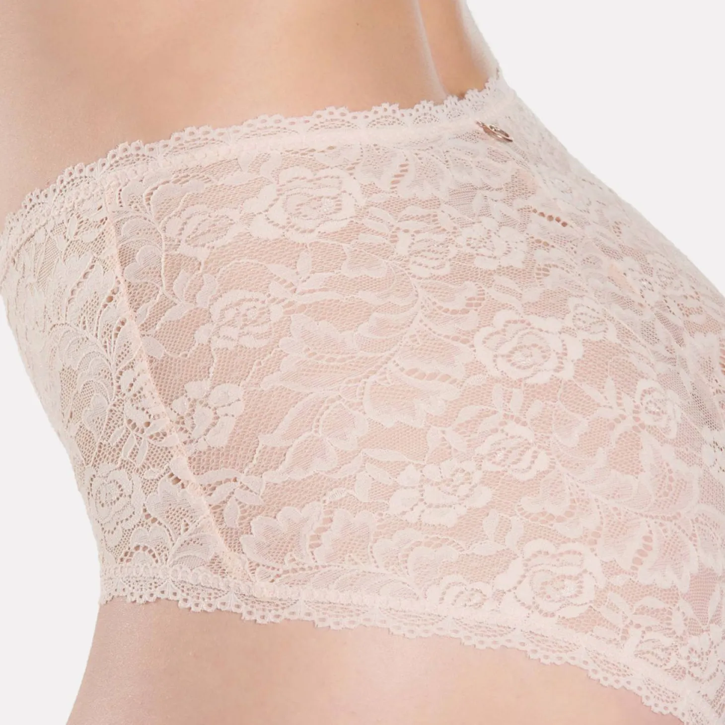 Culotte Haute En Dentelle