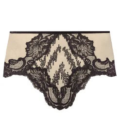 Culotte Haute En Dentelle Et Strass