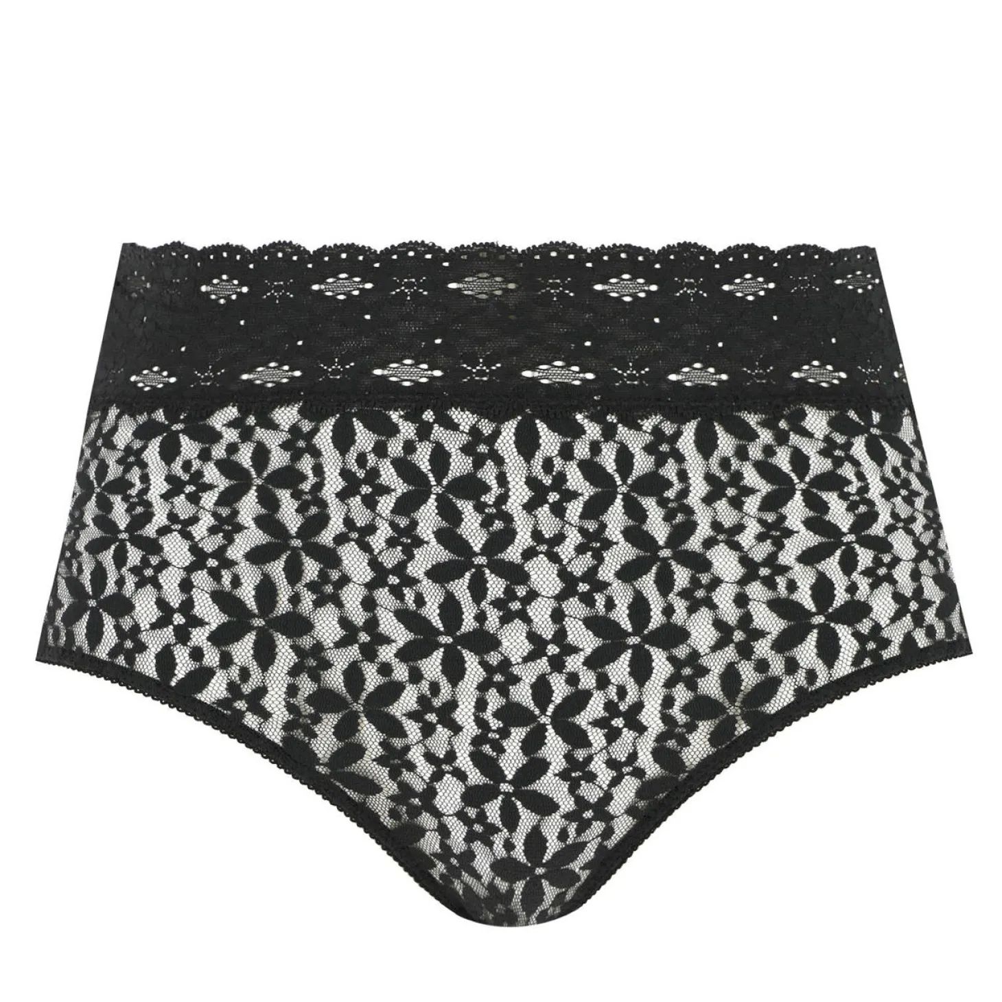 Culotte Haute En Dentelle