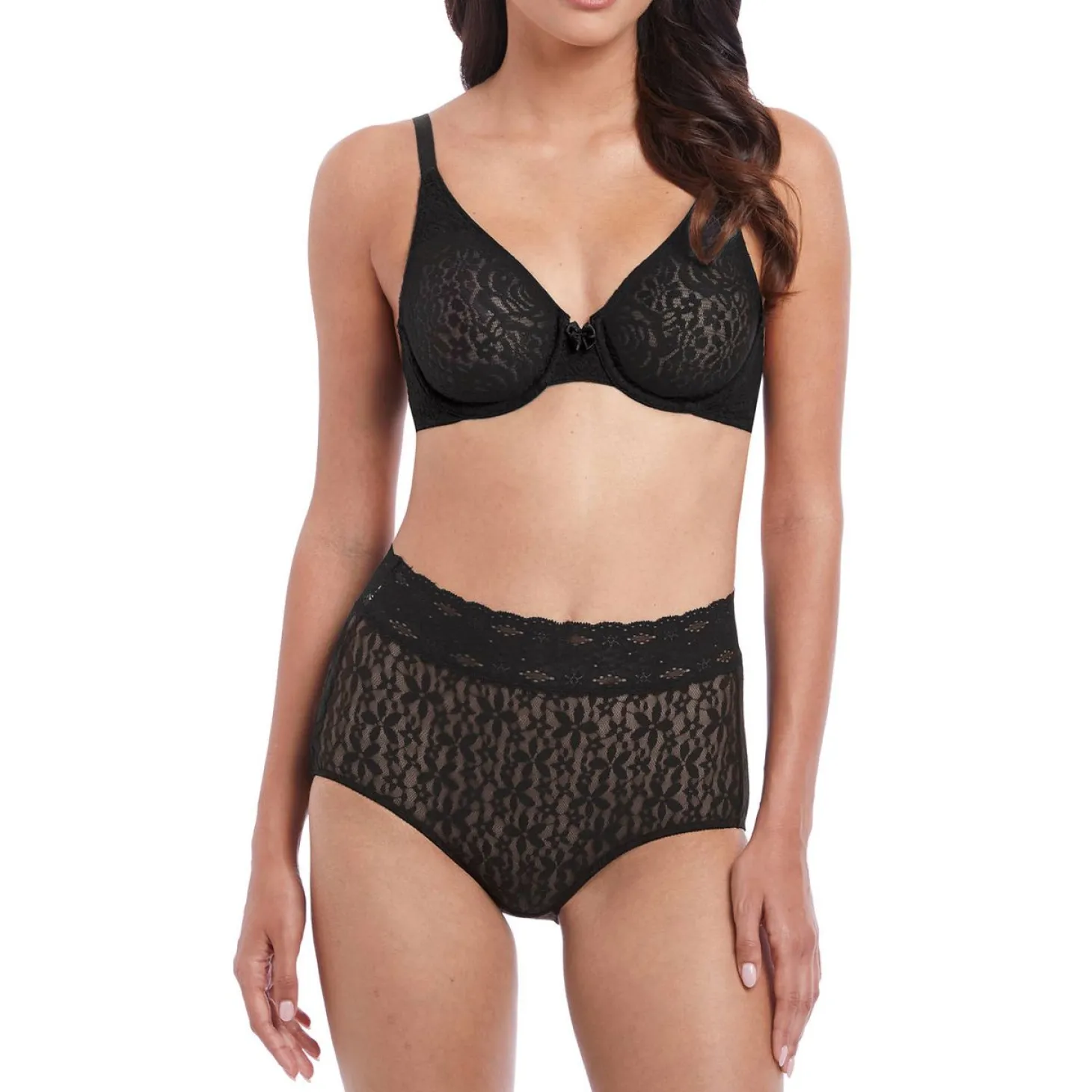 Culotte Haute En Dentelle