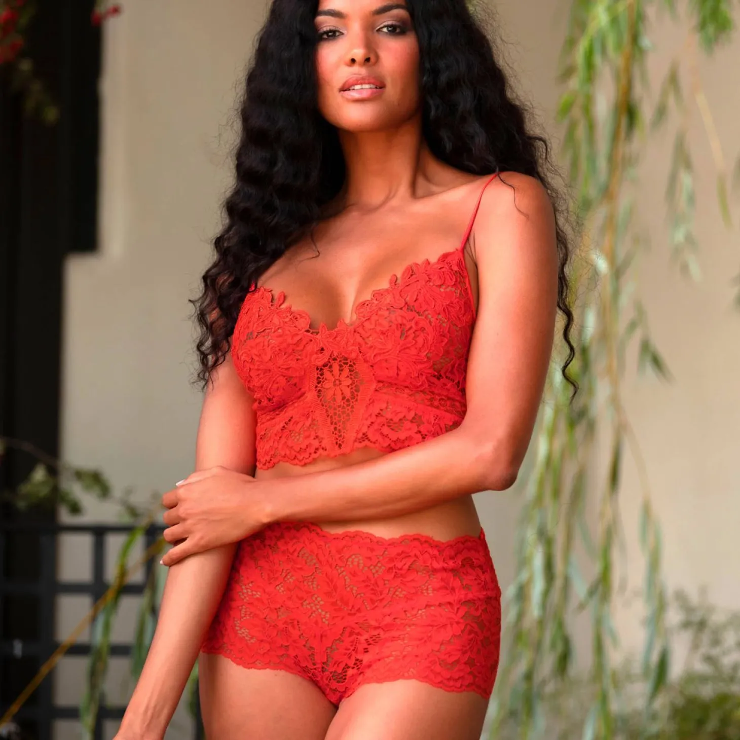 Culotte Haute En Dentelle