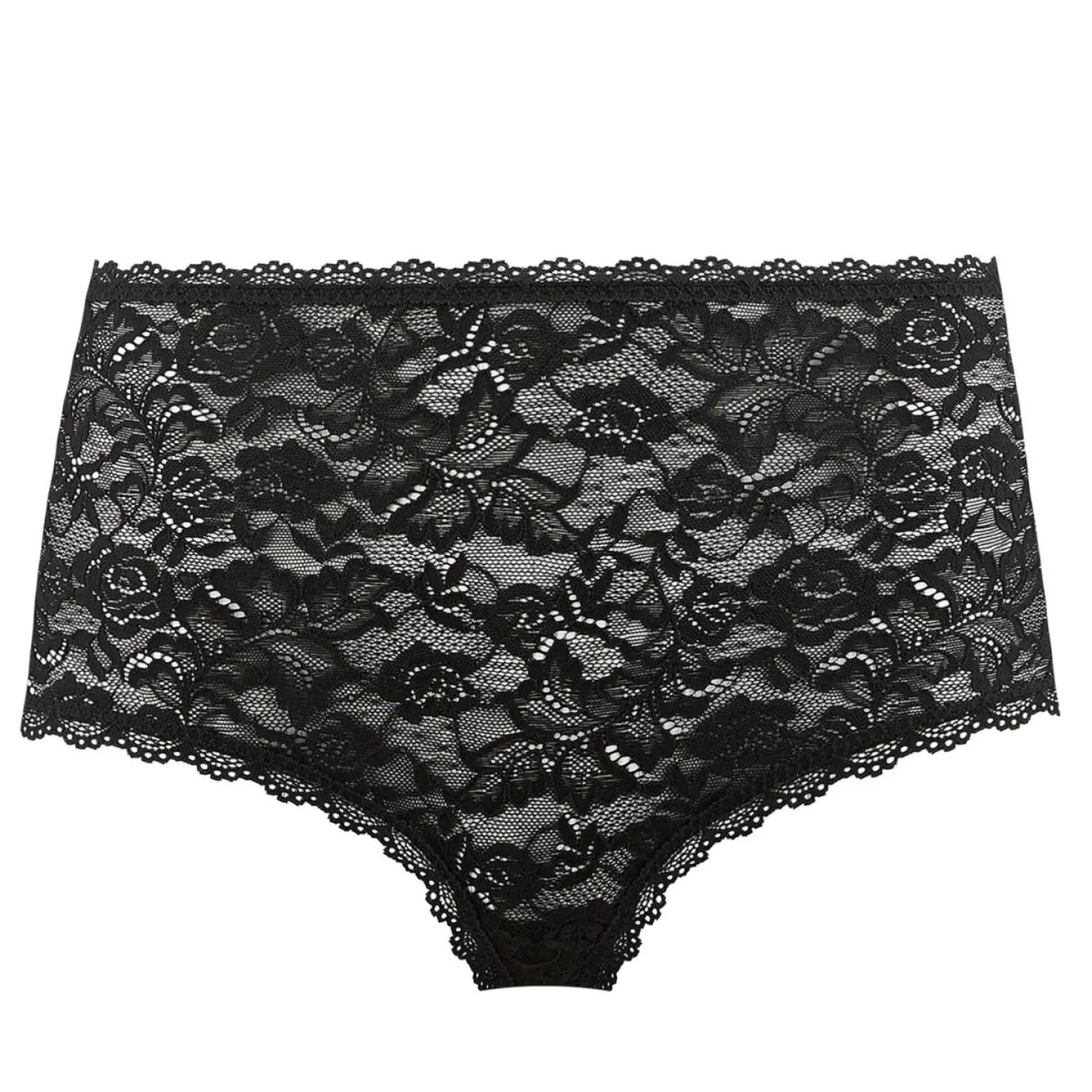 Culotte Haute En Dentelle