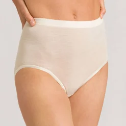 Culotte Haute En Laine Et Soie
