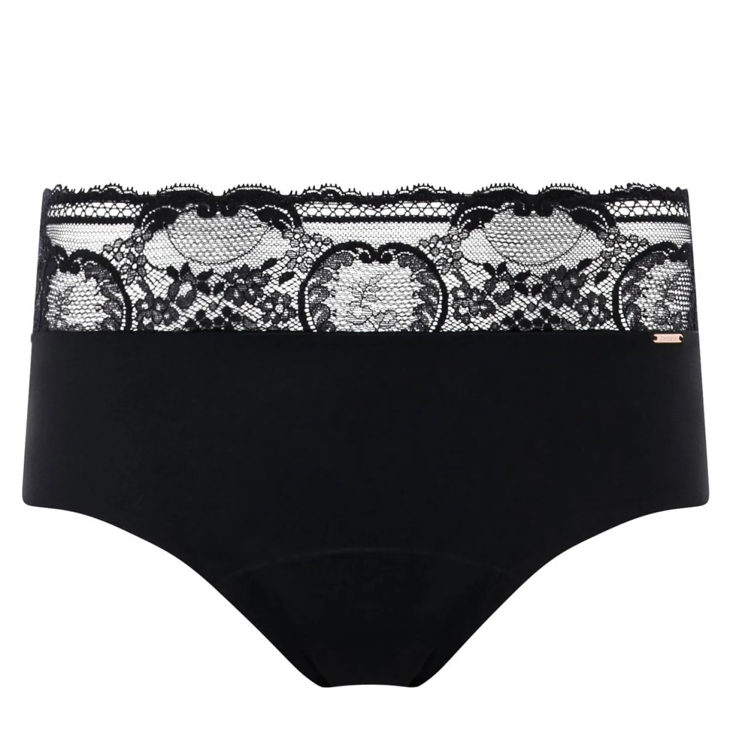 Culotte Haute Menstruelle Dentelle