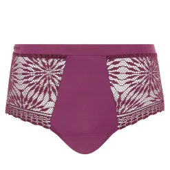 Culotte Haute Menstruelle Dentelle Graphique
