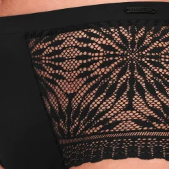 Culotte Haute Menstruelle Dentelle Graphique