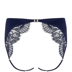 Culotte Haute Ouverte En Dentelle