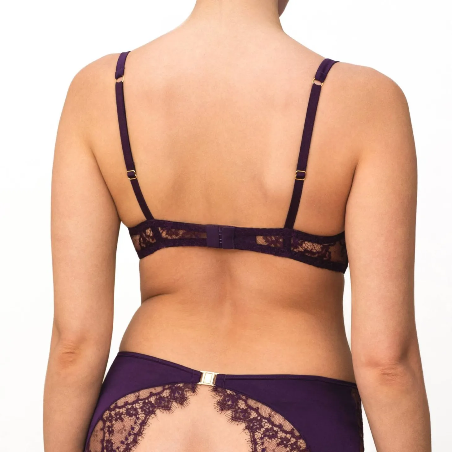 Culotte Haute Ouverte En Dentelle