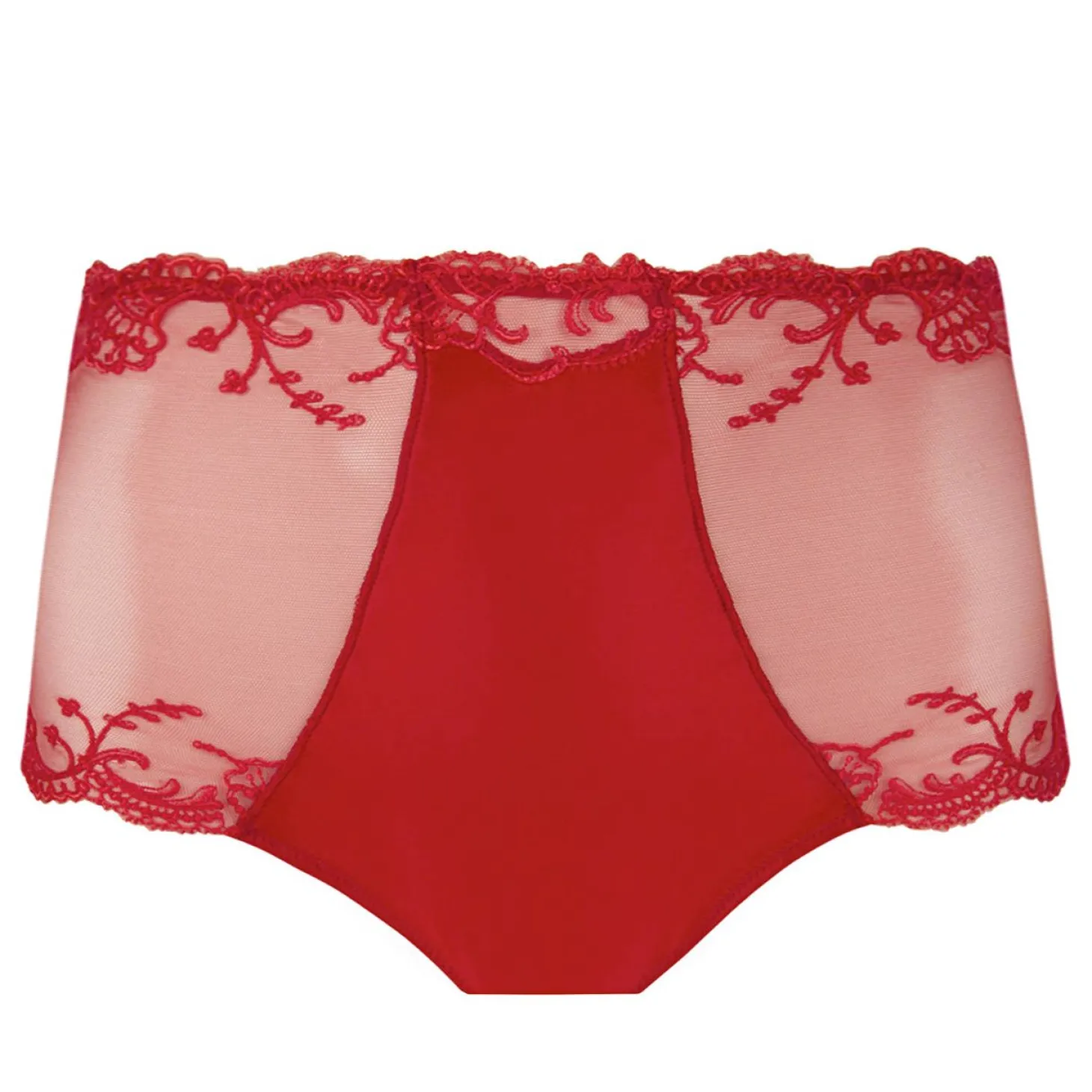 Culotte Haute Sexy En Soie