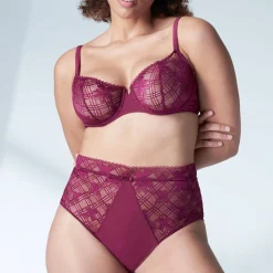Culotte Haute Simone By Sp En Dentelle