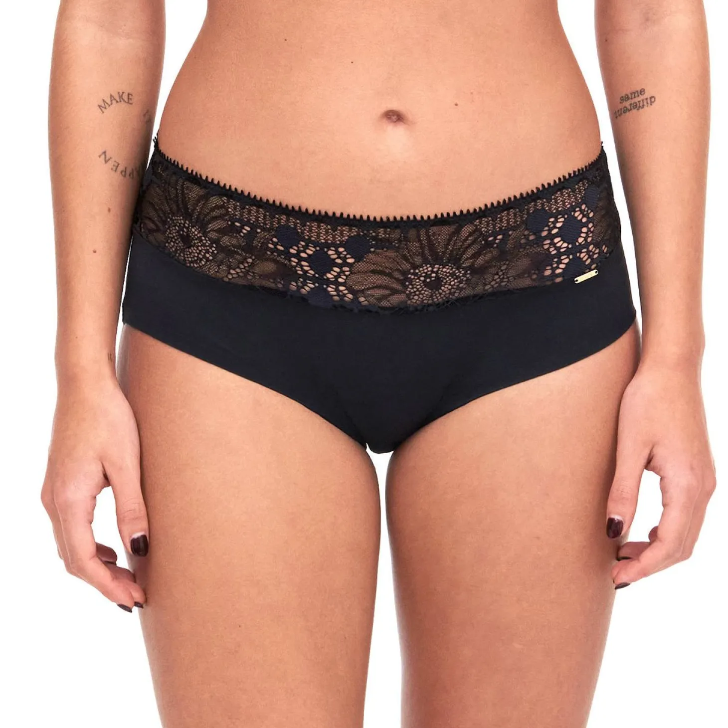 Culotte Menstruelle Dentelle Florale