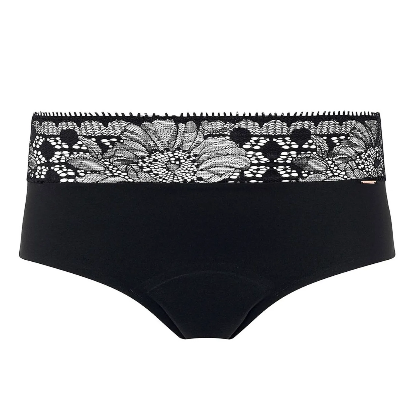 Culotte Menstruelle Dentelle Florale