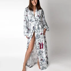 Déshabillé En Satin