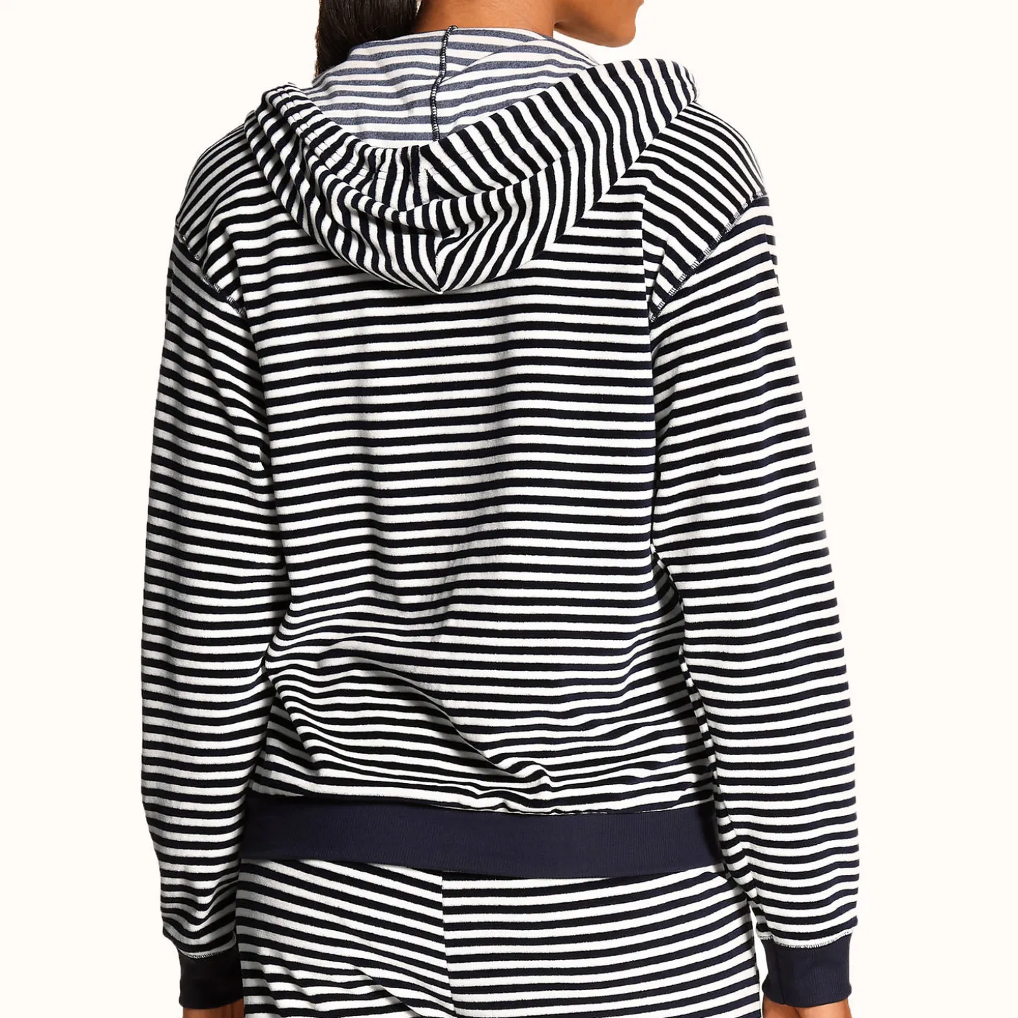 Gilet A Capuche En Coton