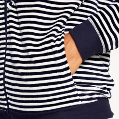 Gilet A Capuche En Coton