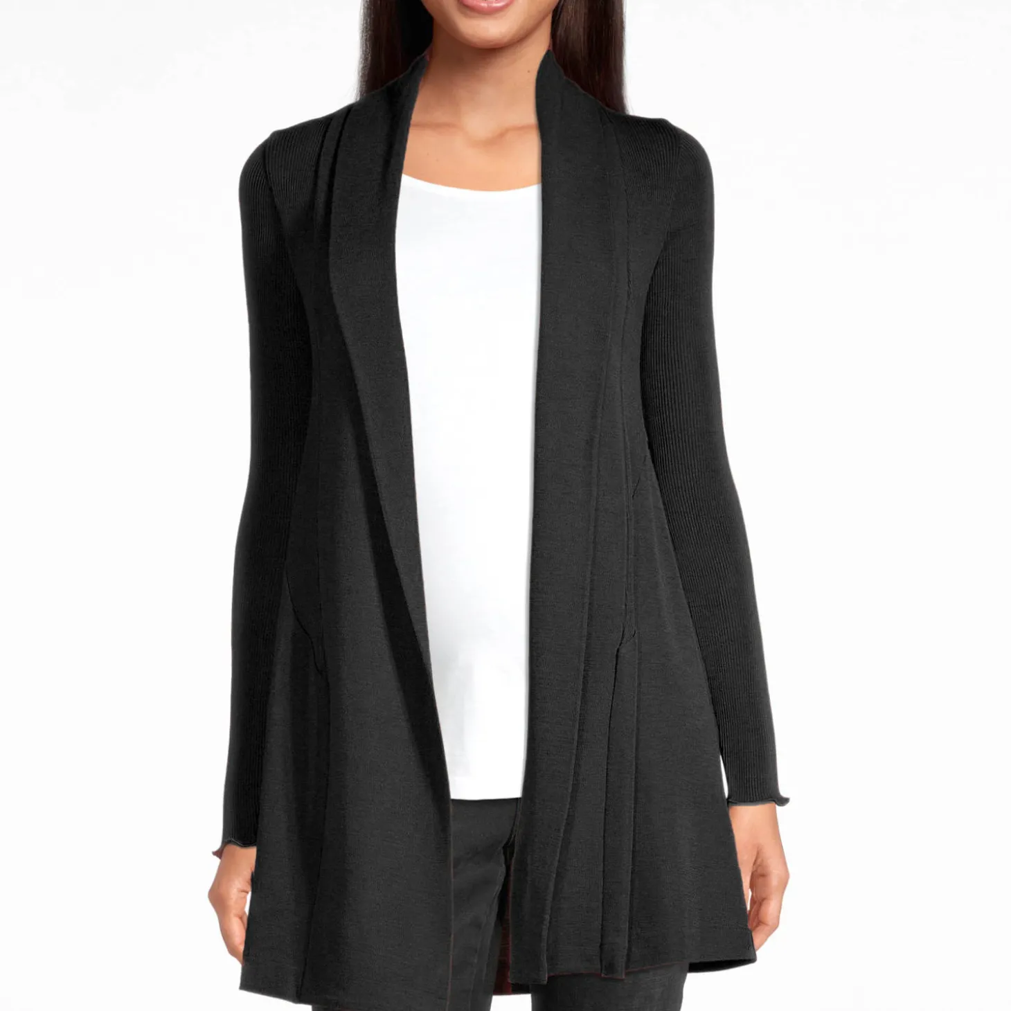 Gilet En Laine Et Soie