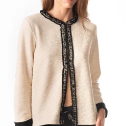 Gilet Lurex En Coton