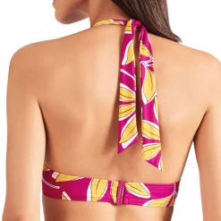 Haut De Maillot De Bain Armatures Emboitant Danse De Feuilles